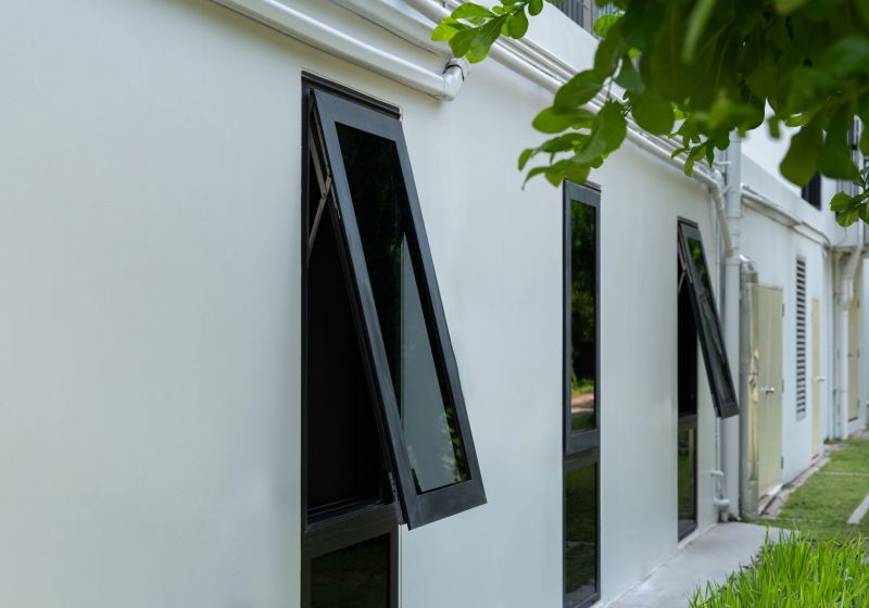 Modern Casement Windows Installed